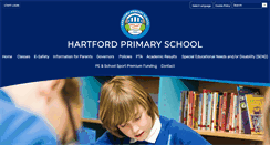 Desktop Screenshot of hartfordprimaryschool.com