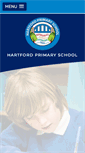 Mobile Screenshot of hartfordprimaryschool.com